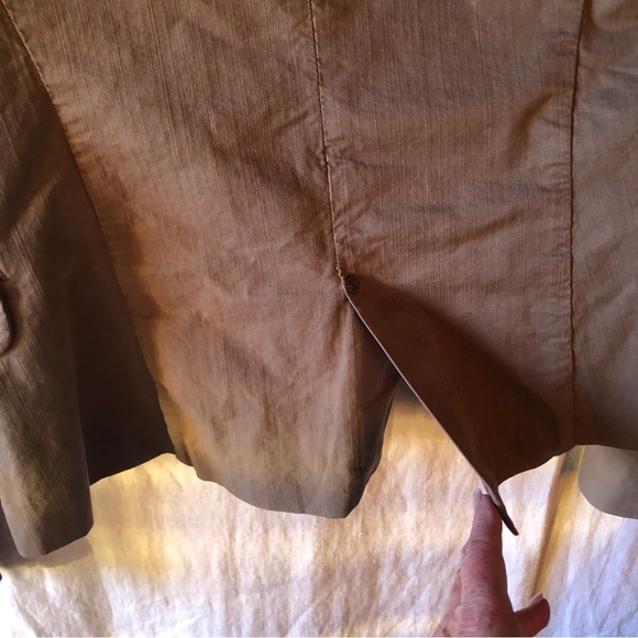 Vintage Paper Denim Cloth army green crop jacket size 1 or S - Picture 6 of 12